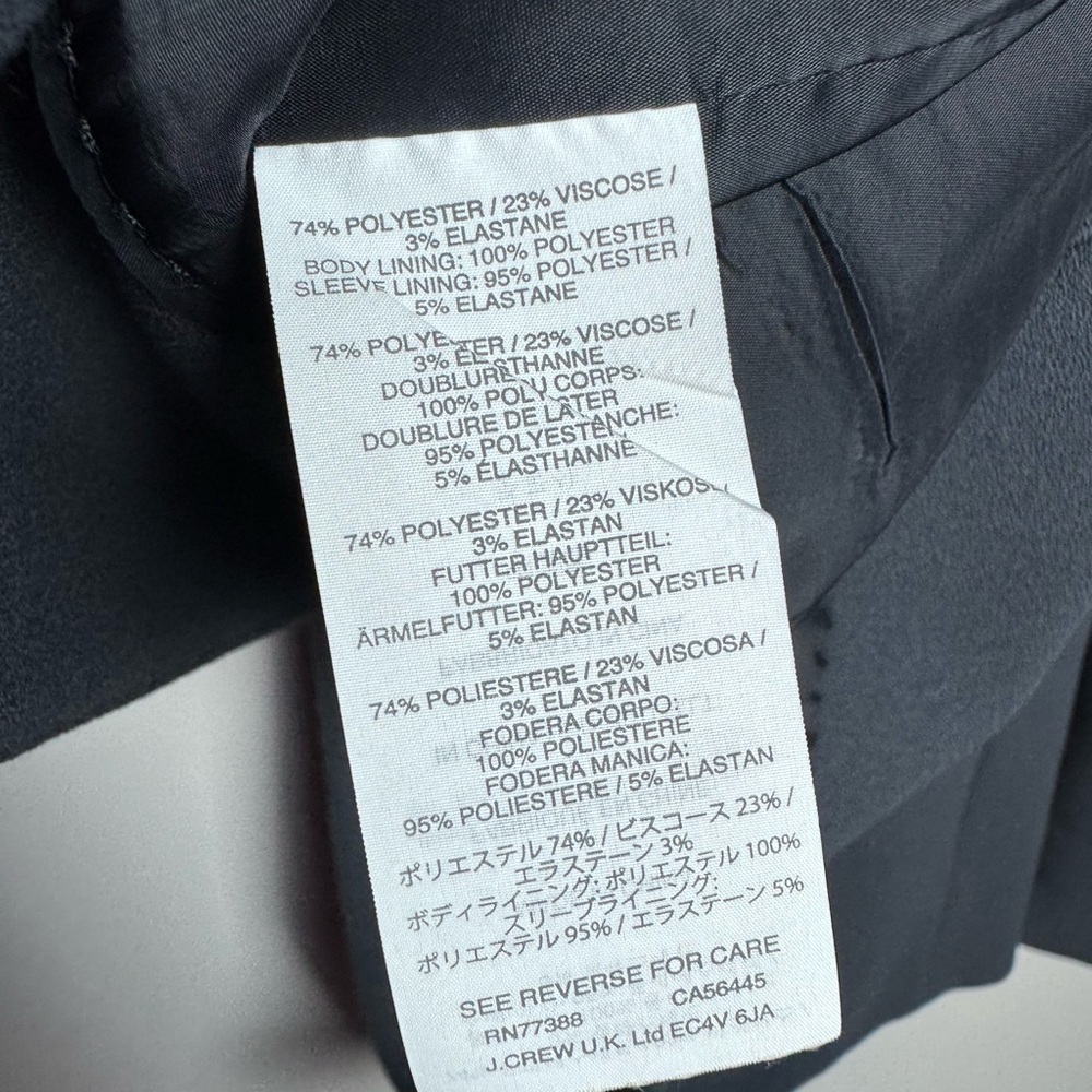 J.Crew grey blazer 0 - Picture 6 of 8
